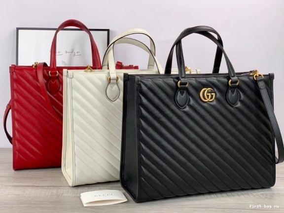 Firstbag ru medium GG bag tote Marmont GUCCI 0804
